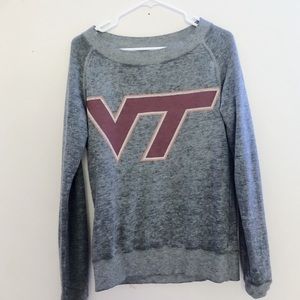 cute vintage long-sleeve sweatshirt